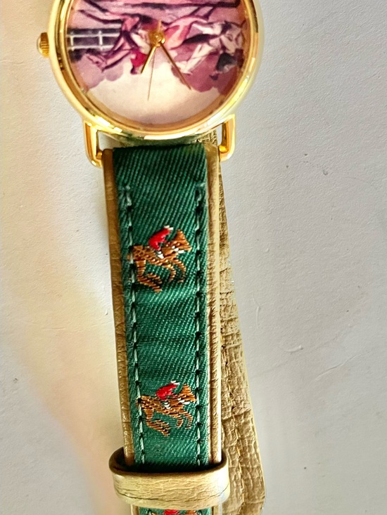 Vintage Equestrian Themed  Quartz Watch